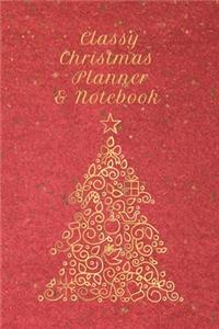Classy Christmas Planner & Notebook
