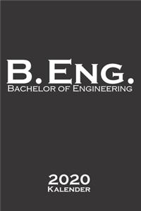 Bachelor of Engineering Kalender 2020