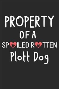 Property Of A Spoiled Rotten Plott Dog