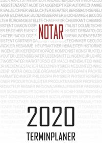 Notar - 2020 Terminplaner