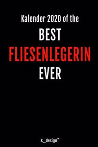 Kalender 2020 für Fliesenleger / Fliesenlegerin