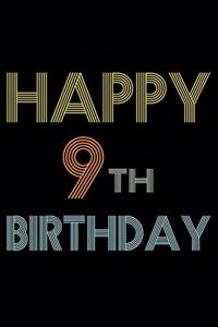 Happy 9th Birthday