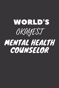 Mental Health Counselor Notebook