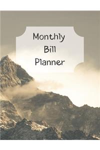 Monthly Bill Planner