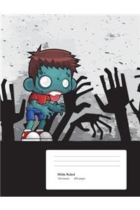 Zombie Boy Composition Book