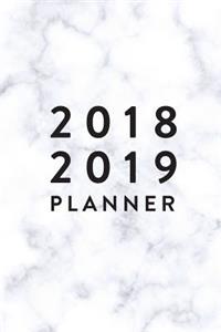2018 2019 Planner, 18 Month Weekly & Monthly Planner - 2018-2019