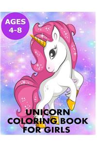 Unicorn Coloring Books for Girls 4-8