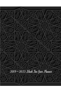 2019-2023 Black Five Year Planner