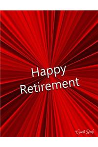 Happy Retirement Guest Book