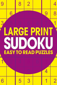 Large Print Sudoku