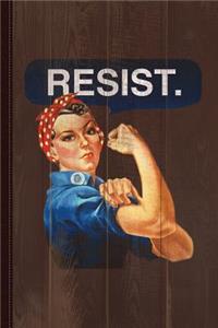 Rosie the Riveter Resist Journal Notebook