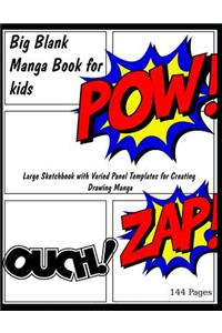 Big Blank Manga Book for Kids