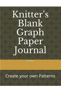 Knitter's Blank Graph Paper Journal