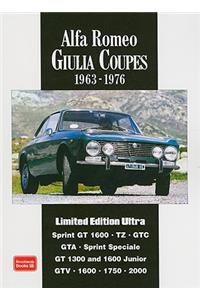 Alfa Romeo Giulia Coupes 1963-1976