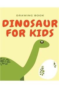 Dinosaur for Kids: 120 Blank Page to Doodle Dino, Activity Sheets for Kids, Toddlers, Teens