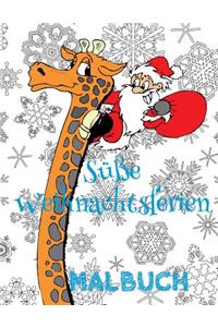 ✌ Süße Weihnachtsferien Malbuch Ab 10 Jahre ✌ (Malbuch Jungen Ab 10)
