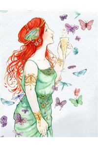 Vintage Butterfly Diary