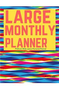 Philtrum Large Monthly Planner