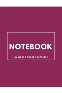 Notebook 1 Subject