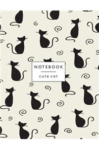 Notebook cute cat