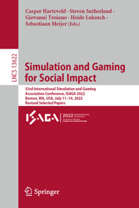 Simulation and Gaming for Social Impact