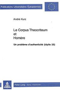 Le corpus theocriteum et Homere