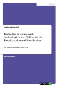 Frühzeitige Belastung nach Supinationstrauma. Einfluss auf die Propriozeption und Koordination