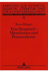 Tom Stoppard - Metadrama Und Postmoderne