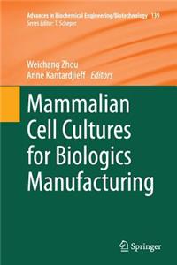 Mammalian Cell Cultures for Biologics Manufacturing