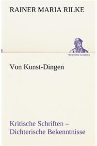 Von Kunst-Dingen