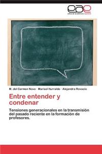 Entre Entender y Condenar