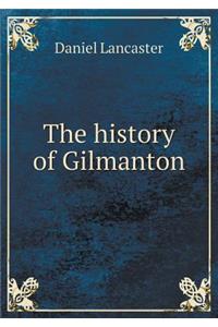 The History of Gilmanton