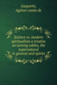 SCIENCE VS. MODERN SPIRITUALISM A TREAT