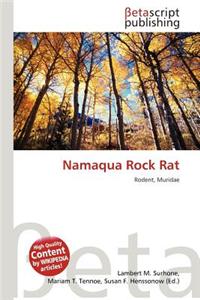 Namaqua Rock Rat