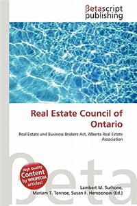 Real Estate Council of Ontario