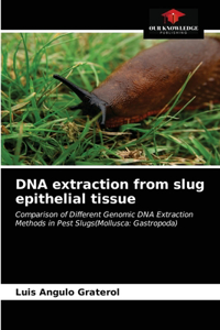 DNA extraction from slug epithelial tissue