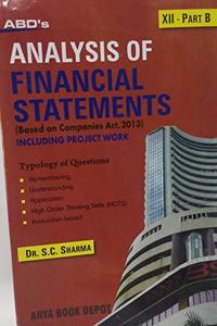 Analysis of Financial Statements Part B Class 12