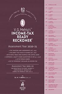 V G Mehta's Income-tax Ready Reckoner 2020-21
