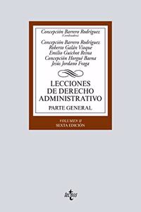 Lecciones de Derecho Administrativo: Parte general. Volumen II