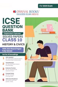 Oswaal ICSE Question Bank SOLVED PAPERS_Class 10_History & Civics_For Exam 2025
