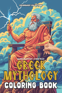 Greek Mythology Coloring Book