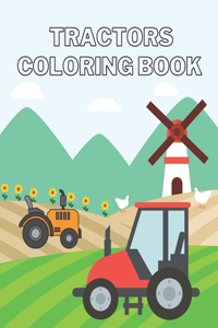 Tractors Coloring Book