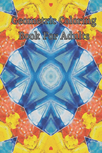 Geometric Coloring Book for Adults