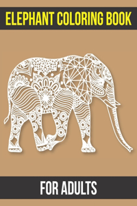 Elephant coloring books for adults