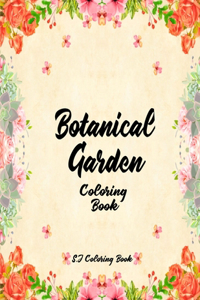 Botanical Garden Coloring Book
