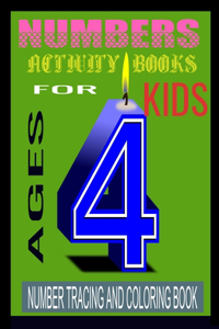 Numbers Activity Books for Kids Ages 4