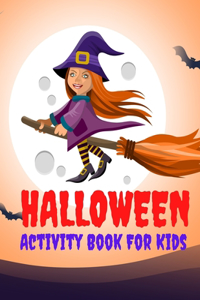 Halloween Activity Book For Kids