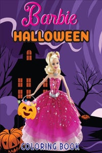 Barbie Halloween Coloring Book