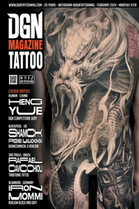 DGN Tattoo Magazine 20 Years #170 + 20 Finalists Contest International, book of tattoos