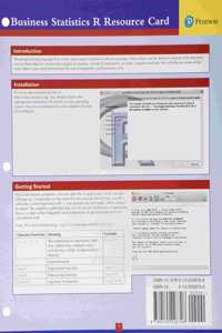 R Study Card for Business Statistics